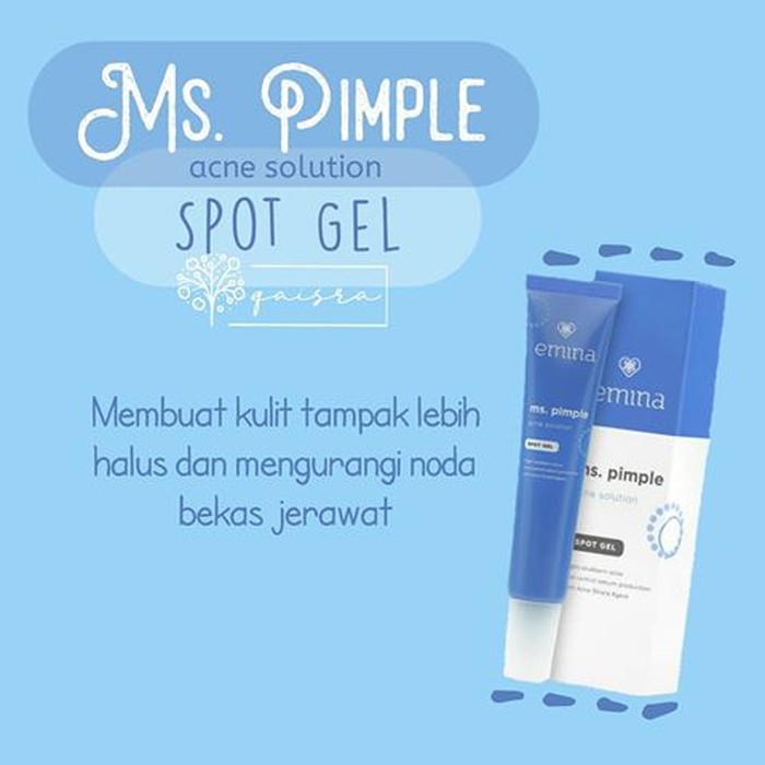 Emina Ms. Pimple Acne Solution Spot Gel 15ml