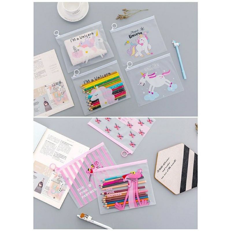 

Tas Transparan Serbaguna Untuk Wadah Alat Tulis / Note Book