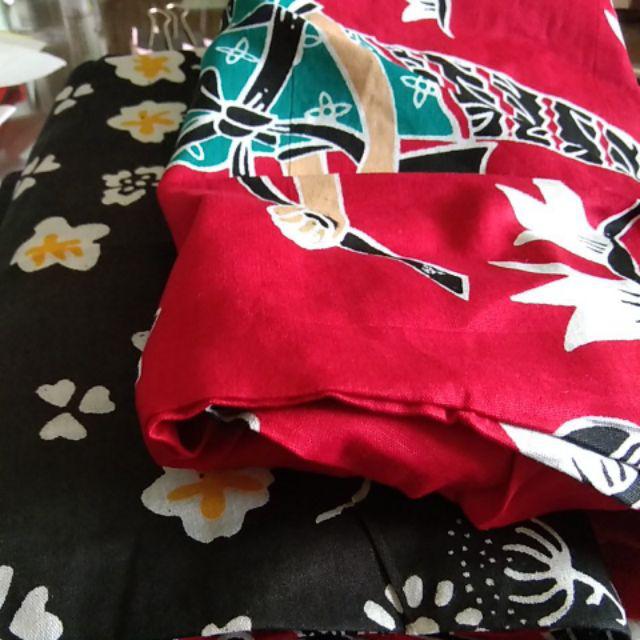 Blus Bunga Parang Kawung Blouse Batik Atasan Warna Seragam Kantor Kerja Asli Solo Muslim Cantik