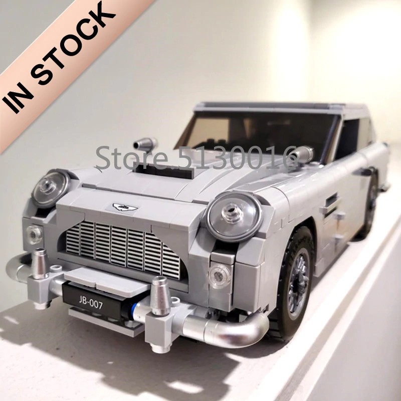 Mainan Lego Anak 21046 Creator Aston Martin DB5 10262 James Bond 007 Car Set 1450Pcs Technic Model