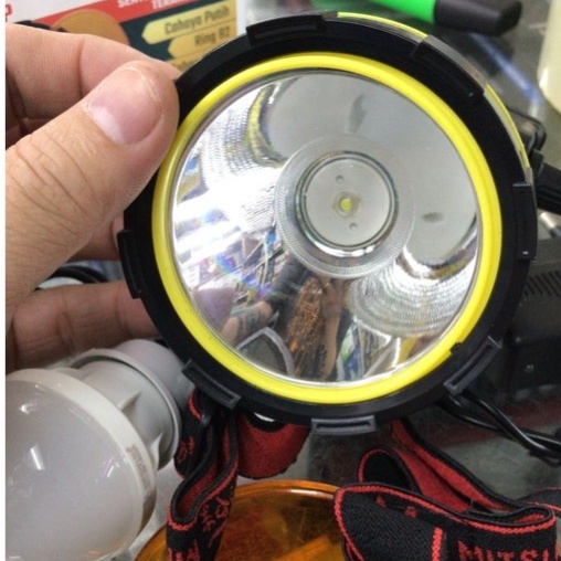 Senter Kepala Dimmer 80Watt Mitsuyama MS-158P Headlamp Batrai awet dan tahan lama