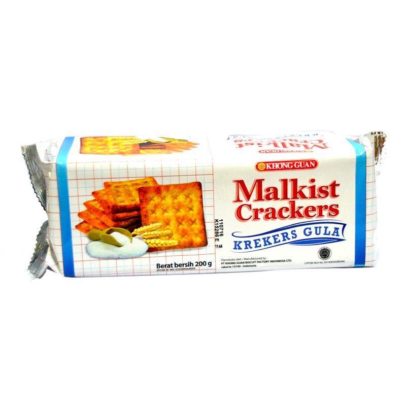 

Khong Guan Malkist Crackers 200Gr