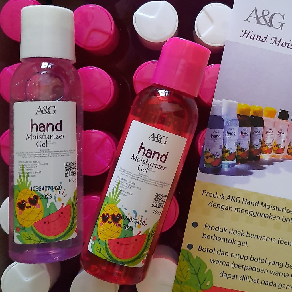 A&amp;G Hand Sanitizer 100ml Original Moisturizer Gel Antiseptik