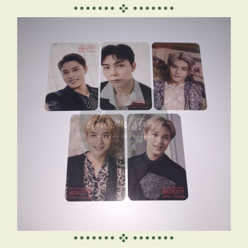 [CLEARANCE] PC NCT 127 Arena Tour Neo City Japan Haechan Taeyong Jungwoo Taeil Johnny