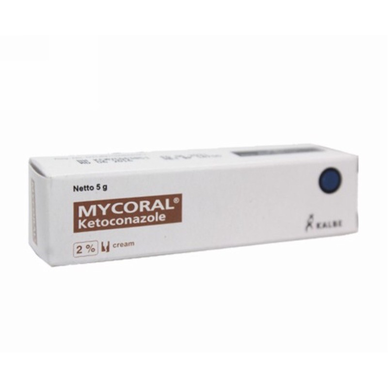 Mycoral krim 5 gram ( krim gatal jamur panu kadas &amp; kurap )