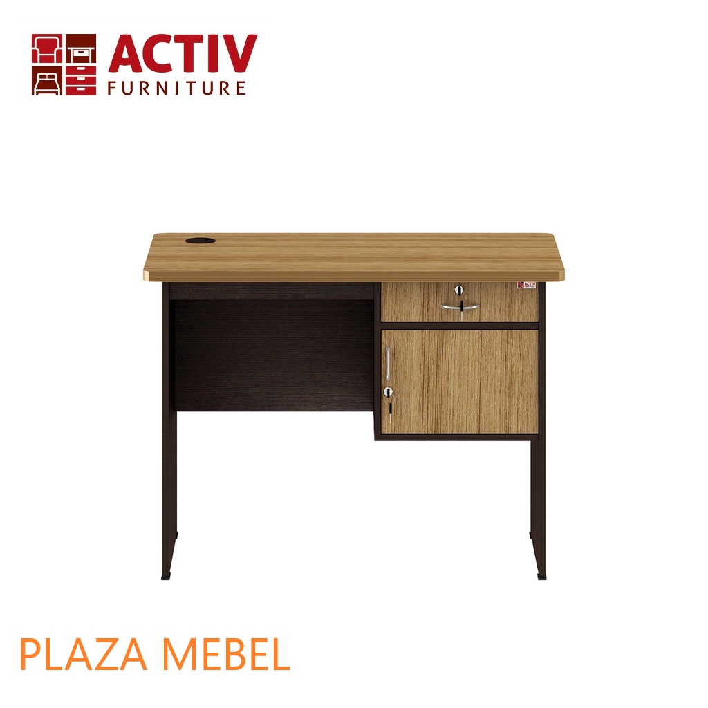 Meja Kerja Kantor Kecil Activ Minimalis Uk 1 meter / Vino MT 100 cm