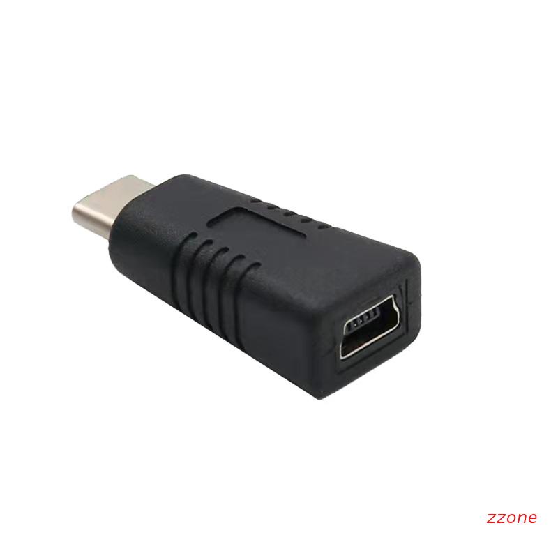 Zzz Adapter Konverter Mini USB Female Ke Tipe-C Male Untuk Tablet / Smartphone