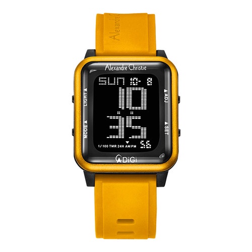 Jam Tangan Pria Alexandre Christie Digi AC 9344 MH RYLBA Digital Dial