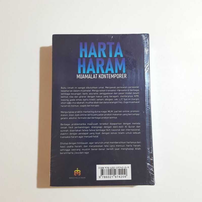 Buku Harta Haram Muamalat Kontemporer Dr. Erwandi Tarmidzi, MA(Free 1 Buku Keutamaan Waktu dan shalat Tahajjud)