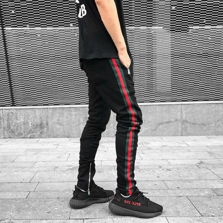 Extra Bonus celana jogger sweatpant trackpants hype hypebeast joker series streetwear white double l