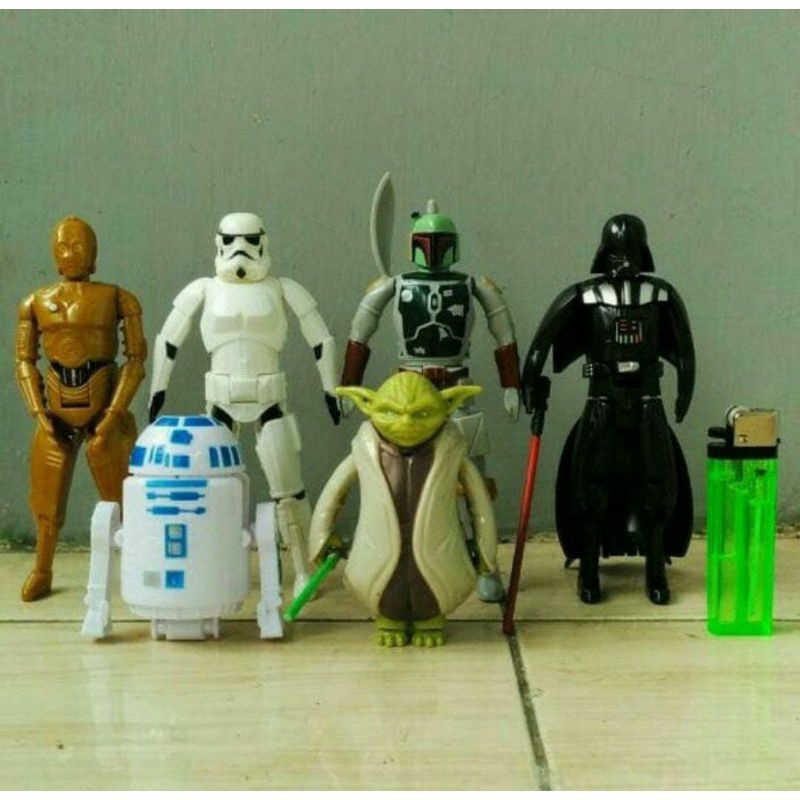 ACTION FIGURE EGG STARWARS SET6