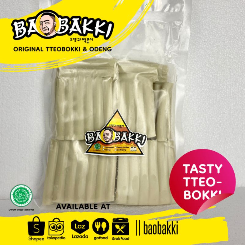 

Topoki / Toppoki / Tteokbokki 500 Gram / Jajanan korea / cemilan korea