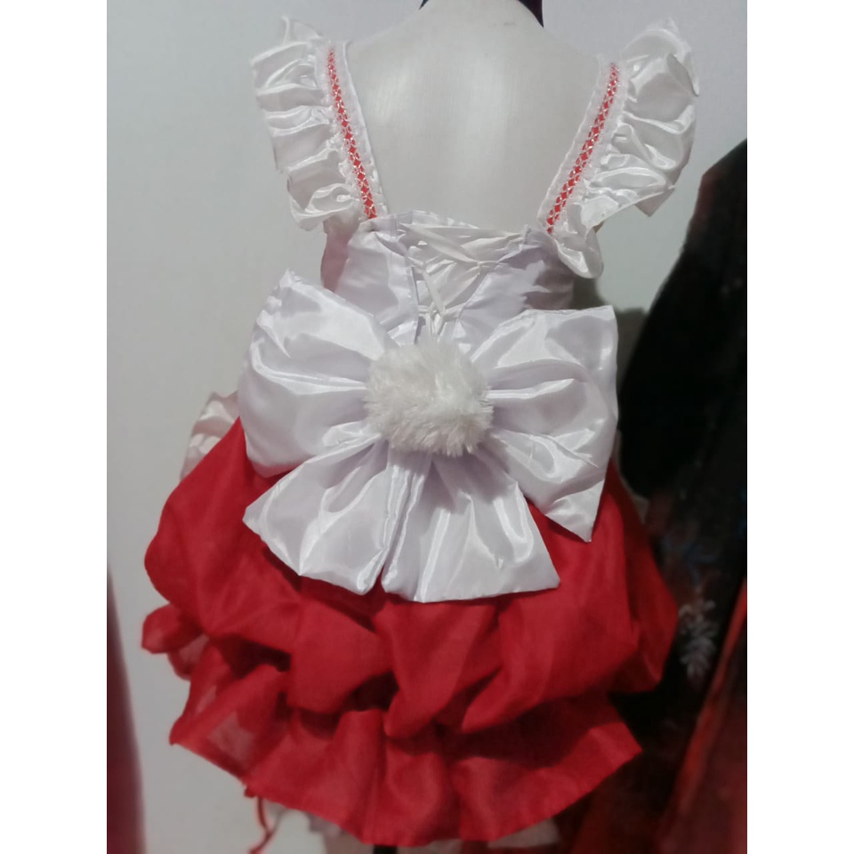 KLEE GENSHIN IMPACT GAME APRON MAID COSTUME COSPLAY KOSTUM