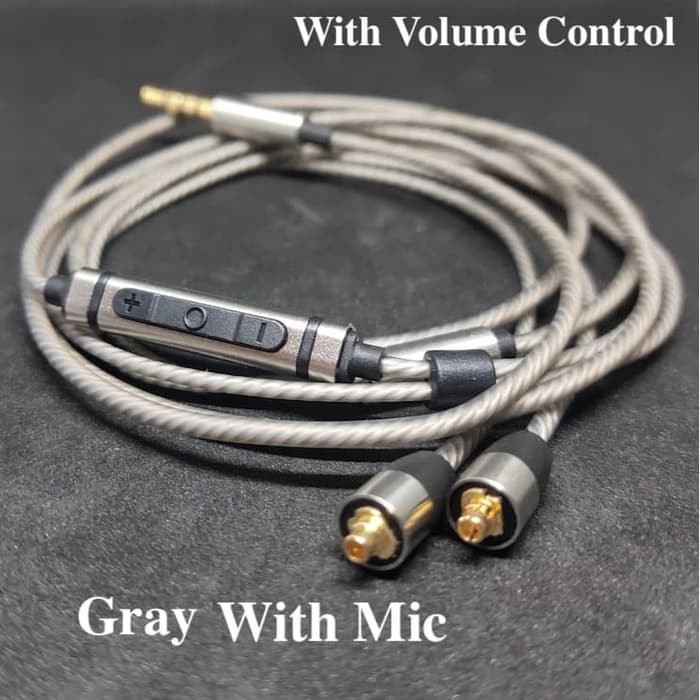 Smooth Sound New Upgrade Silver Plated MMCX Cable Replacement