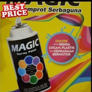 PILOK MAGIC  180 SILVER METALIK  CAT SEMPROT SERBAGUNA