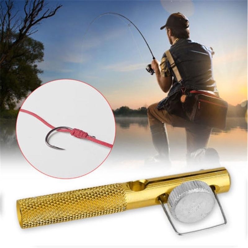 Alat Pengikat Kail Pancing Carp Hook &amp; Loop Tie Hook Alat Bantu Pasang kail Ikat Simpul Tali Pancing