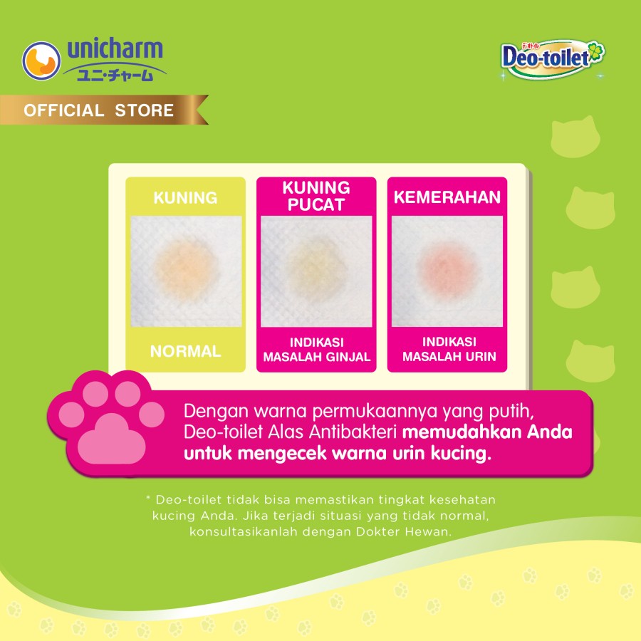 UNICHARM PET DEO TOILET SHEET Underpad UNICHARM Alas Pipis