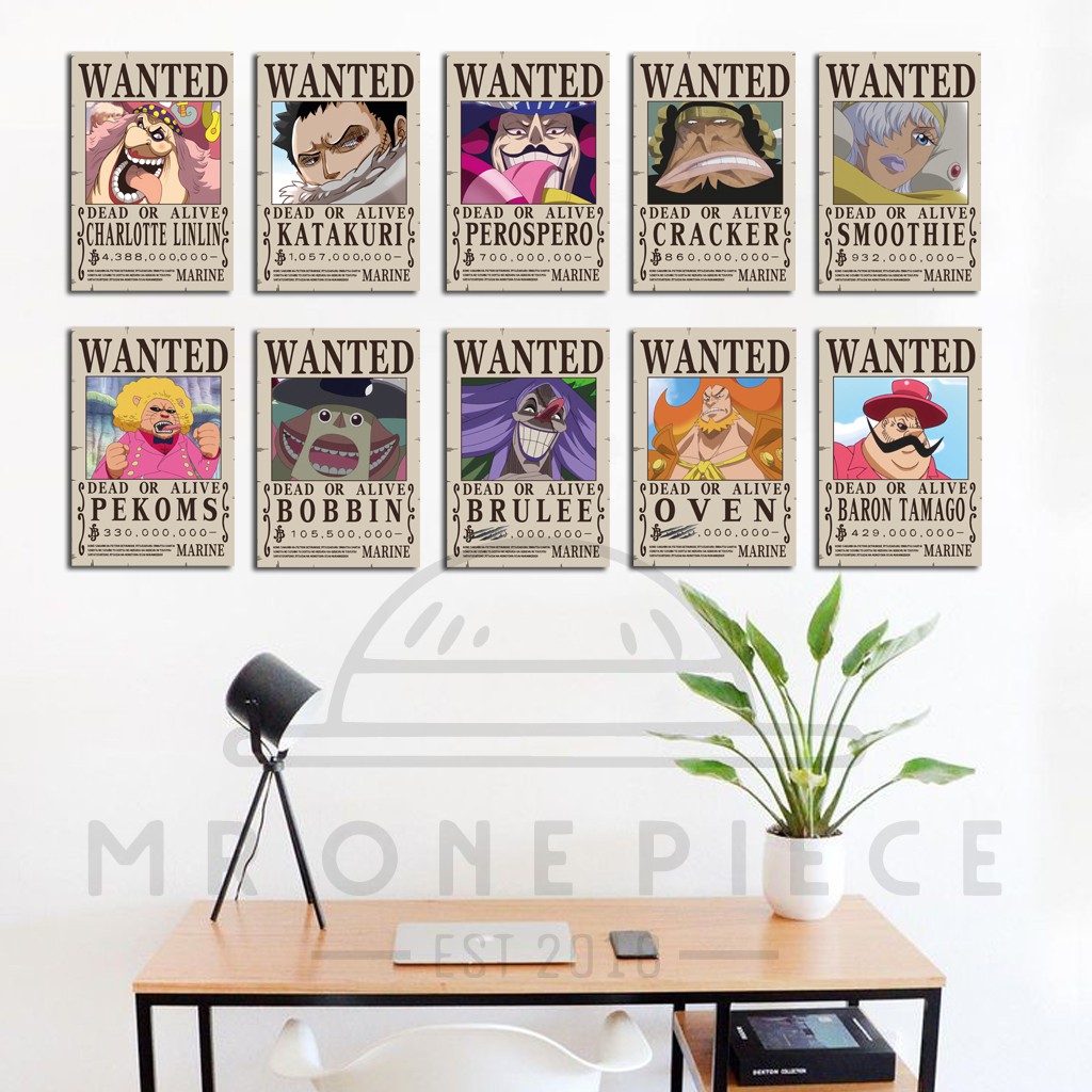Poster Bounty Anime One Piece Big Mom Pirate