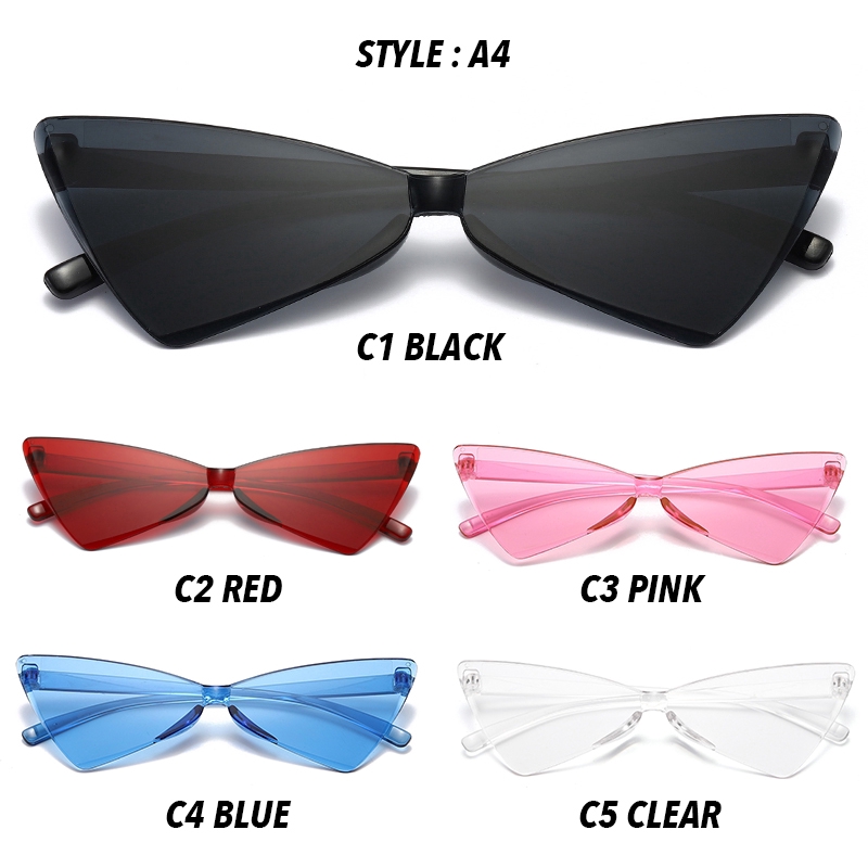 (YUZHU) Bayar di Tempat 7 in 1 INS Fashion Terpolarisasi Kacamata Hitam Wanita/Pria Anti Blue Eyeglasses