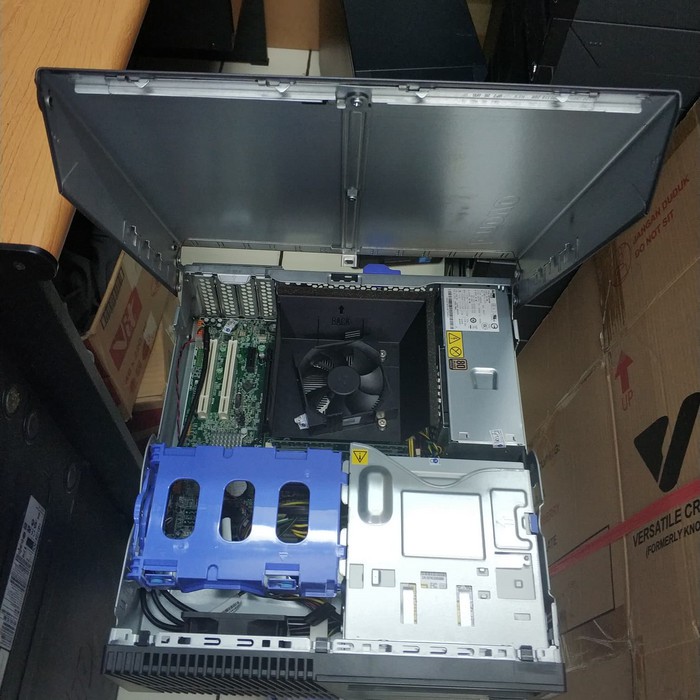 PC lenovo sff/destop CPU lenovo i5 M series ram 8gb 500gb dvd r. branded original lenovo Siap pakei