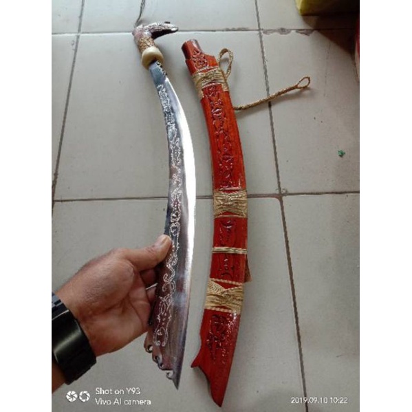 Mandau Dayak Asli Kalimantan Selatan koleksi Mandau Dayak