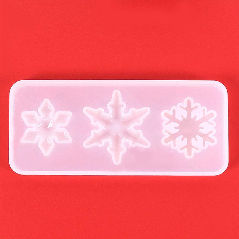 R-flower Snowflake Resin Mold DIY Kerajinan Gantung Epoxy Resin Mold