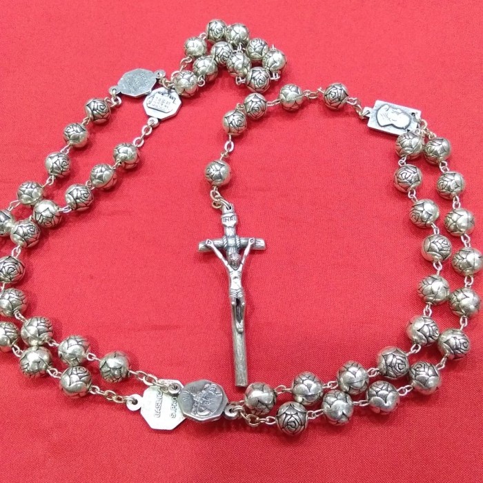 kalung rosario / rosario titanium / rosario nikel / rosario / souvenir