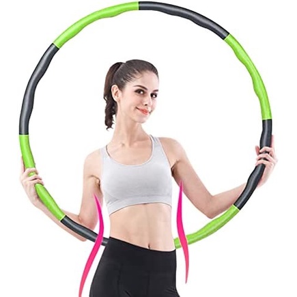 MILIKI SEGERA Alat Olahraga Hula Hoop Dan Skipping Jum Alat Fitness Hula Hoop Foam Bongkar Pasang Olaharaga Hulla Hoop Hulahup Mainan MURAH COD