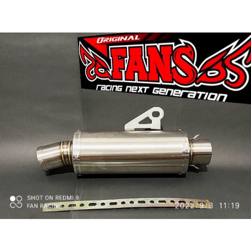 Slincer Knalpot racing Stainless steel VIXION R CB150R YZF R15 VVA R15M R15 Facelift V2 V3 XSR155 MT