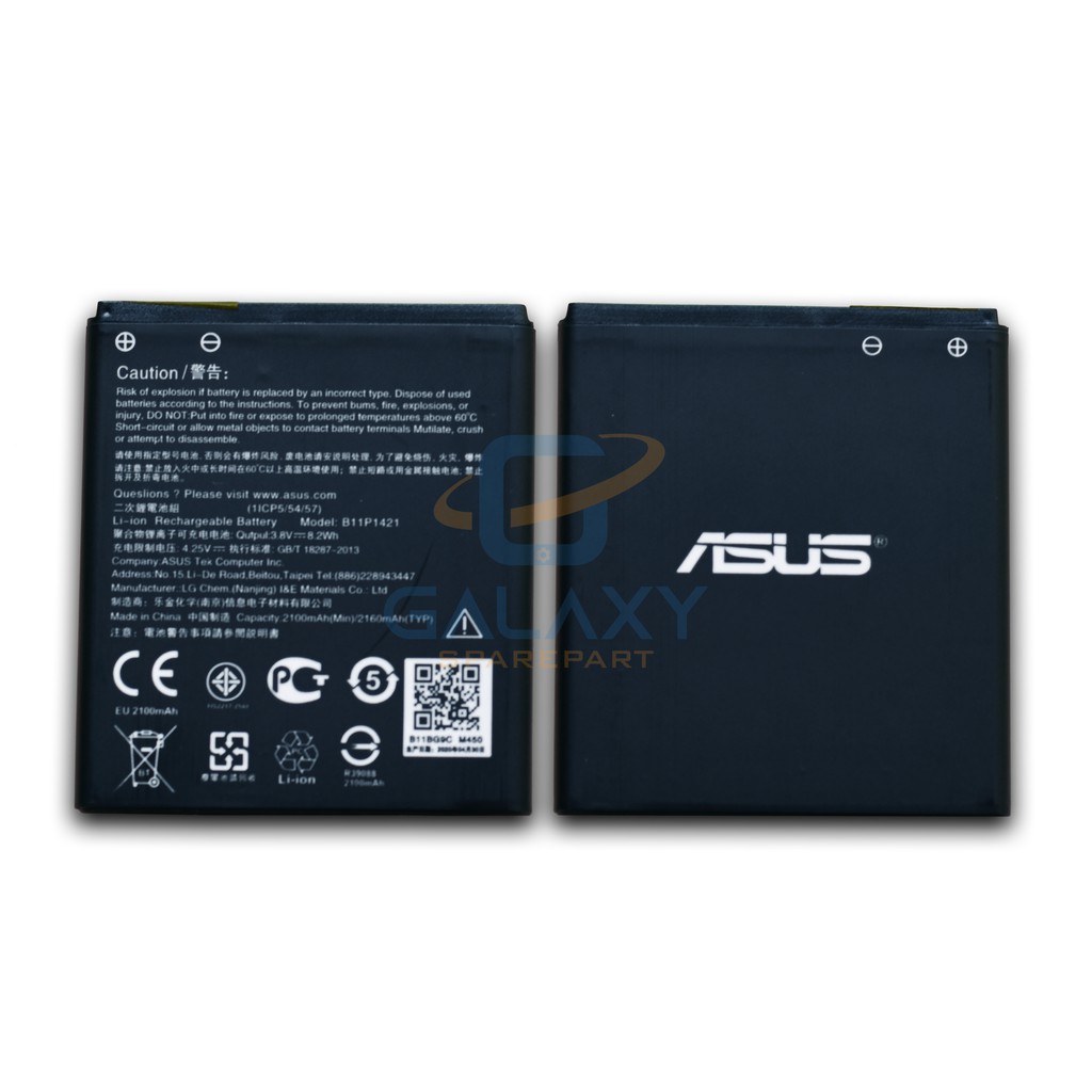 BATRE BATERAI ASUS ZENFONE 4C/ZENFONE C/ZC451CG/Z007/B11P1421