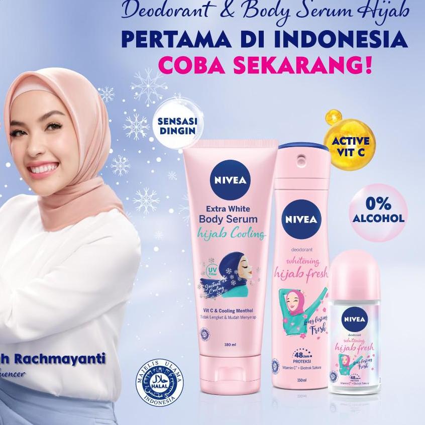 ➬ NIVEA Personal Care Hijab Fresh Deodorant Spray & Roll-On Pack ✪