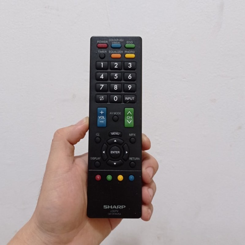 Remot Remote LCD TV Original Sharp GB120WJSA