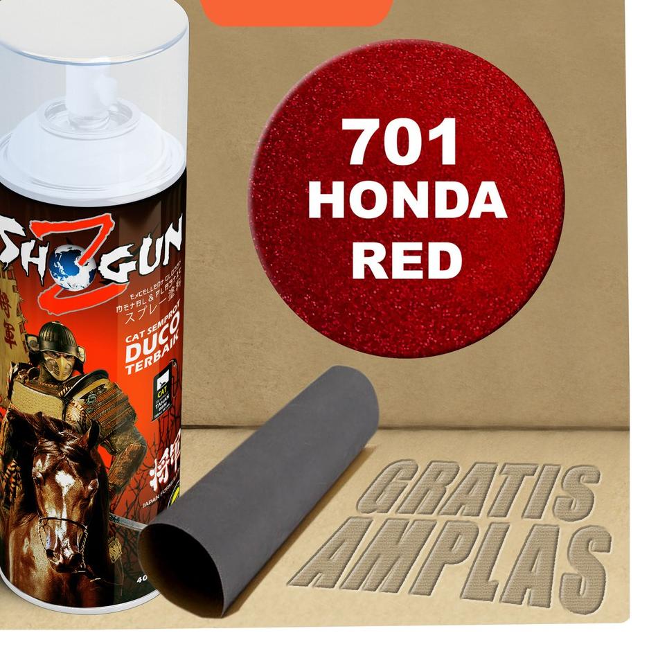 ジ Shogun Z Honda Red 701 - Cat Semprot Motor Velg Warna Merah Candy Tone Transparan