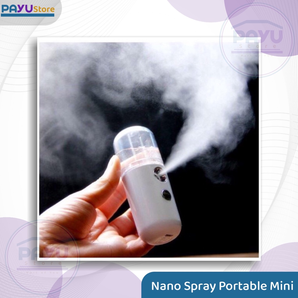 [PY118] Nano Spray Portable Mini USB  Sprayer Pelembab Wajah, Perawatan Wajah Dan Juga Bisa Untuk Ma