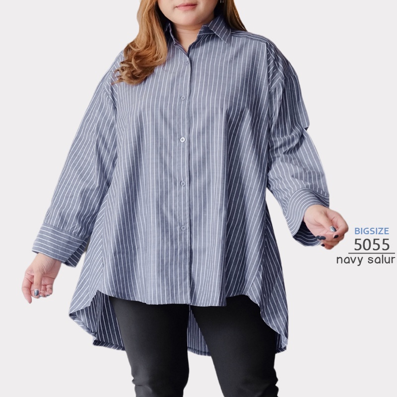 ARENA - Oversized Long Shirt Jumbo Wanita