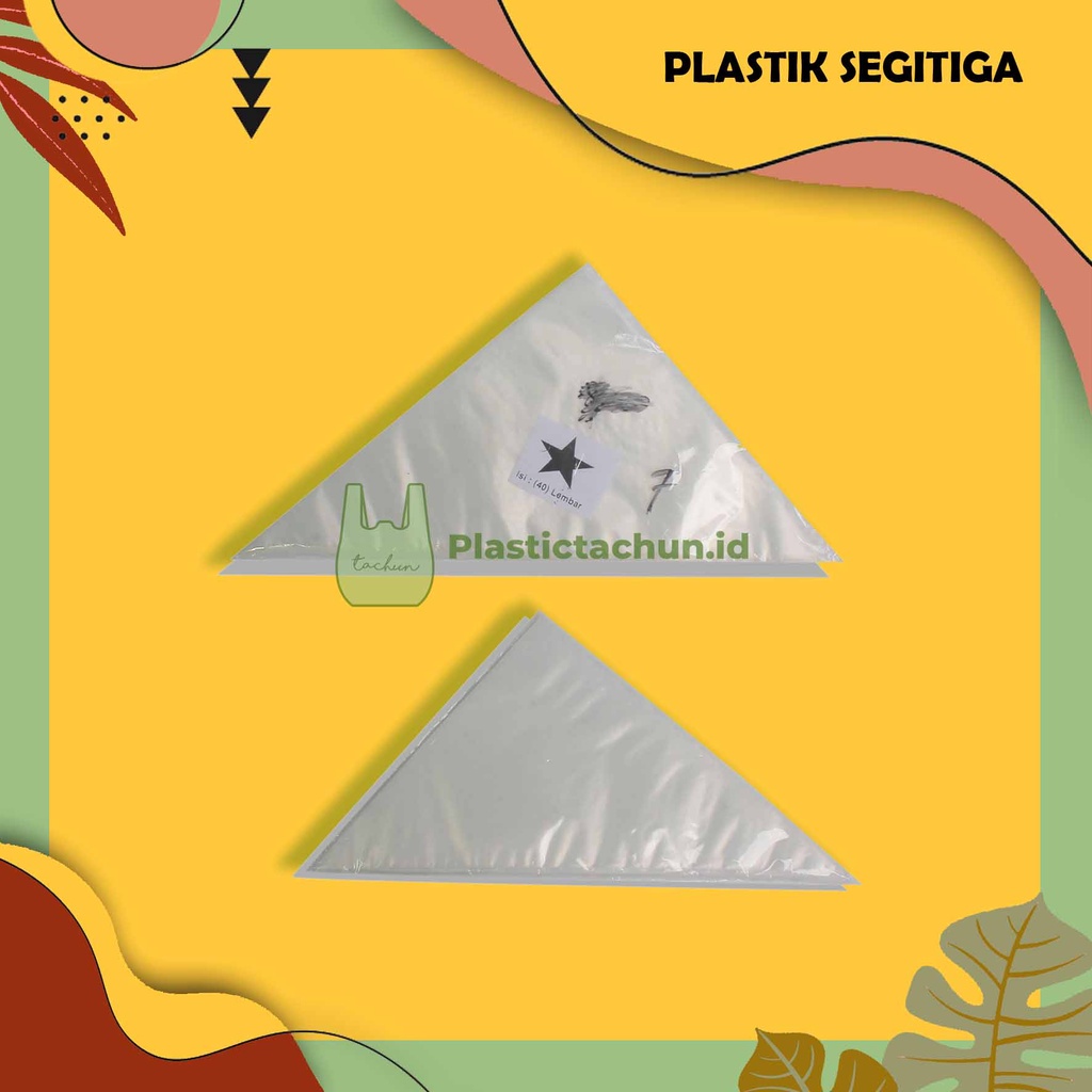 Plastik Segitiga - Papping Bag / Plastik Contong Buttercream Kue Plastik Segitiga Kue Plastik Cream