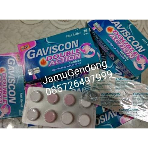 Gaviscon Double Action || Tablet 16' || Obat Maag ||