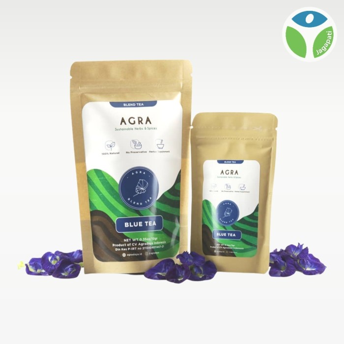 

Bb06F21D Agradaya - Blue Tea 10Gr - Teh Bunga Telang - Teh Herbal Gg054Ss