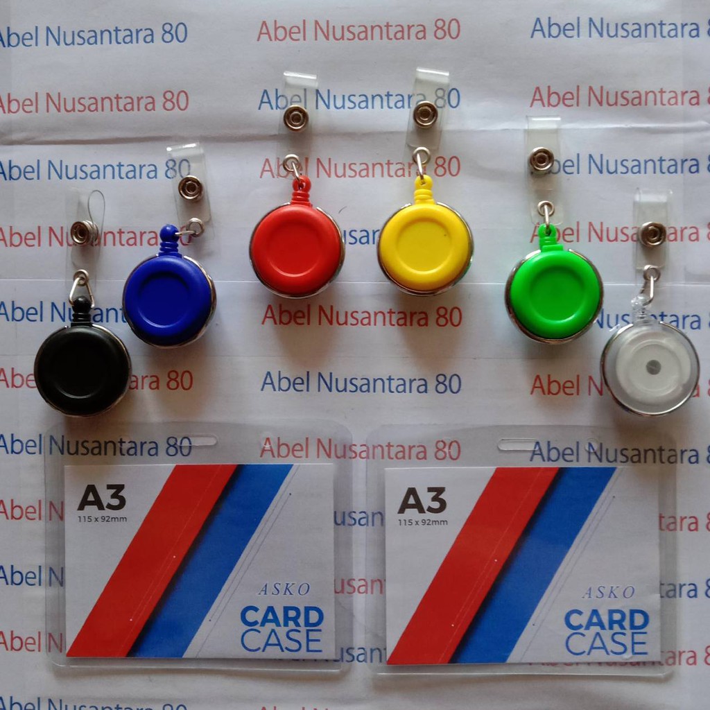 

Paket Card Case A3 dengan YoYo ID Putar Beragam Warna