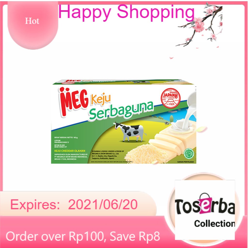

Toserba Collection Meg Keju Serbaguna 165 gr Bandung - Cimahi