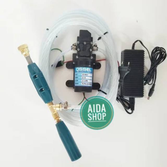 Mesin JET Sprayer Set Otomatis Alat Steam Pompa Power Pencuci Ac Karpet Mobil Sepeda Low Watt