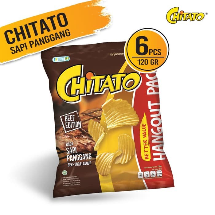 

Chitato Sapi Panggang 120 Gr 6 Pcs