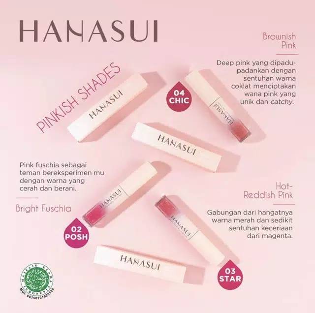 NEW LIP CREAM MATTE HANASUI MATTEDORABLE