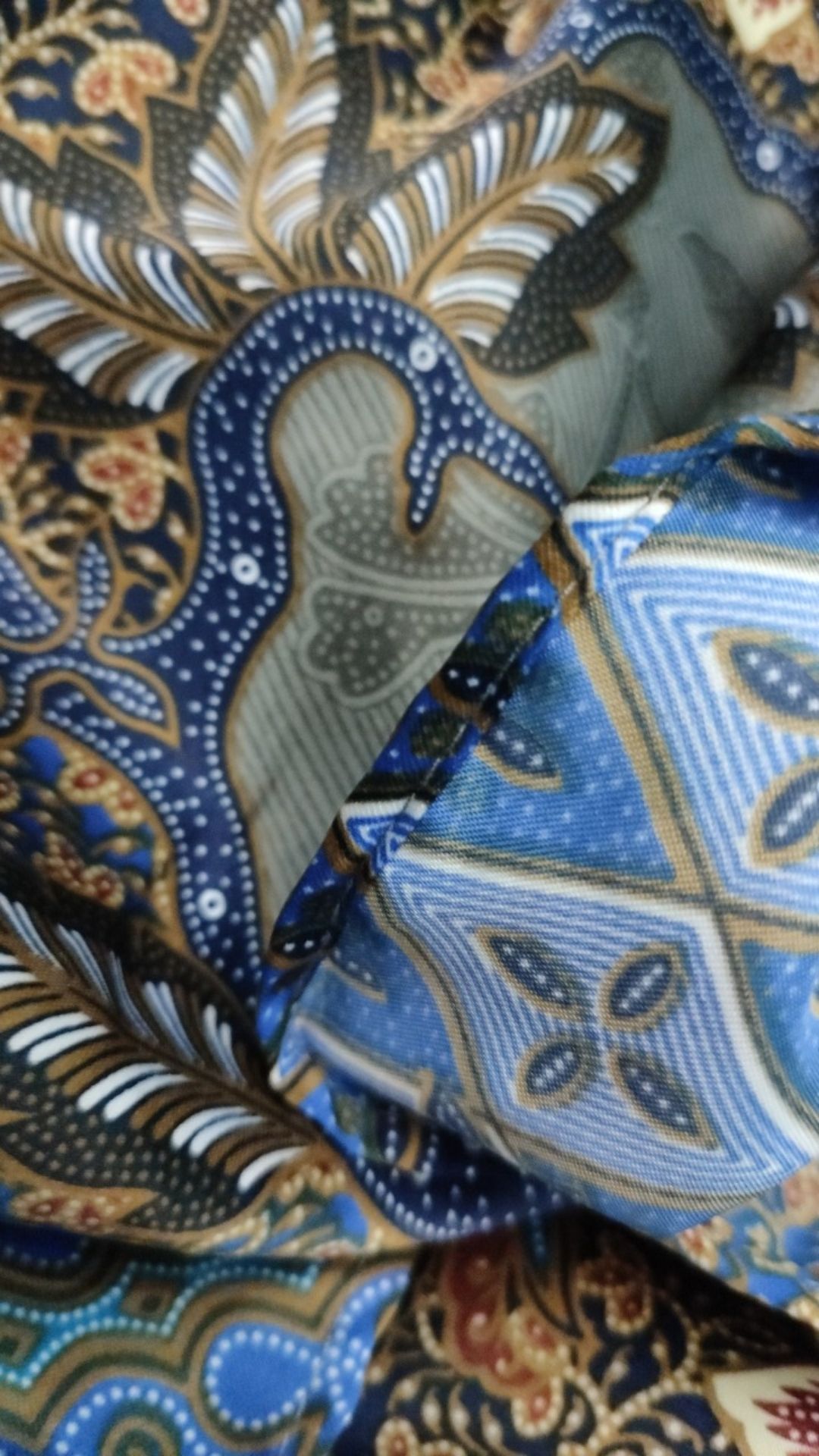 Three In One & Plaid Skirt ( 1 Set Batik Satin Atasan Dan Rok ) Sale // Clothtowear