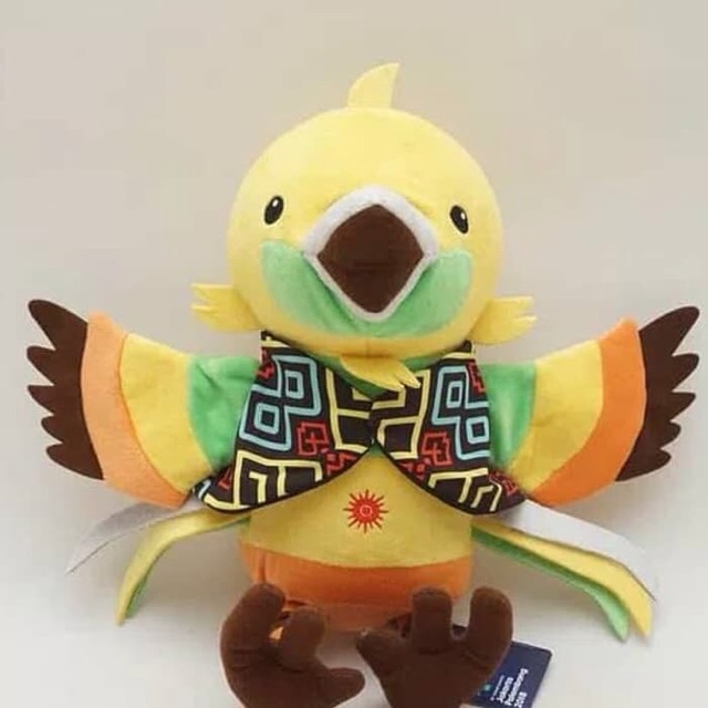 Boneka maskot asian games 2018 (bhin bhin) original