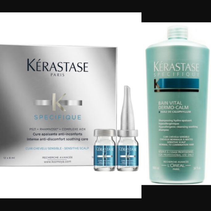 superpromo kerastase specifique cure apaisante isi 12 u/kulit sensitif