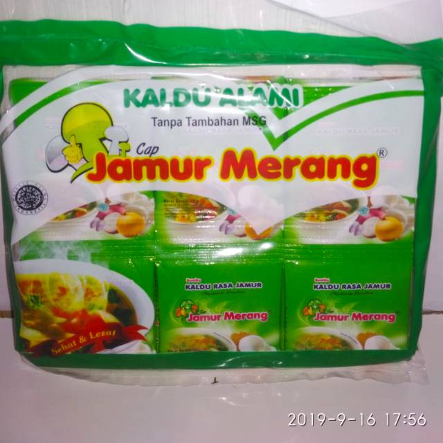 

Kaldu alami cap jamur merang rasa original kaldu sachet kaldu alami ORI Toserba Puji Soes