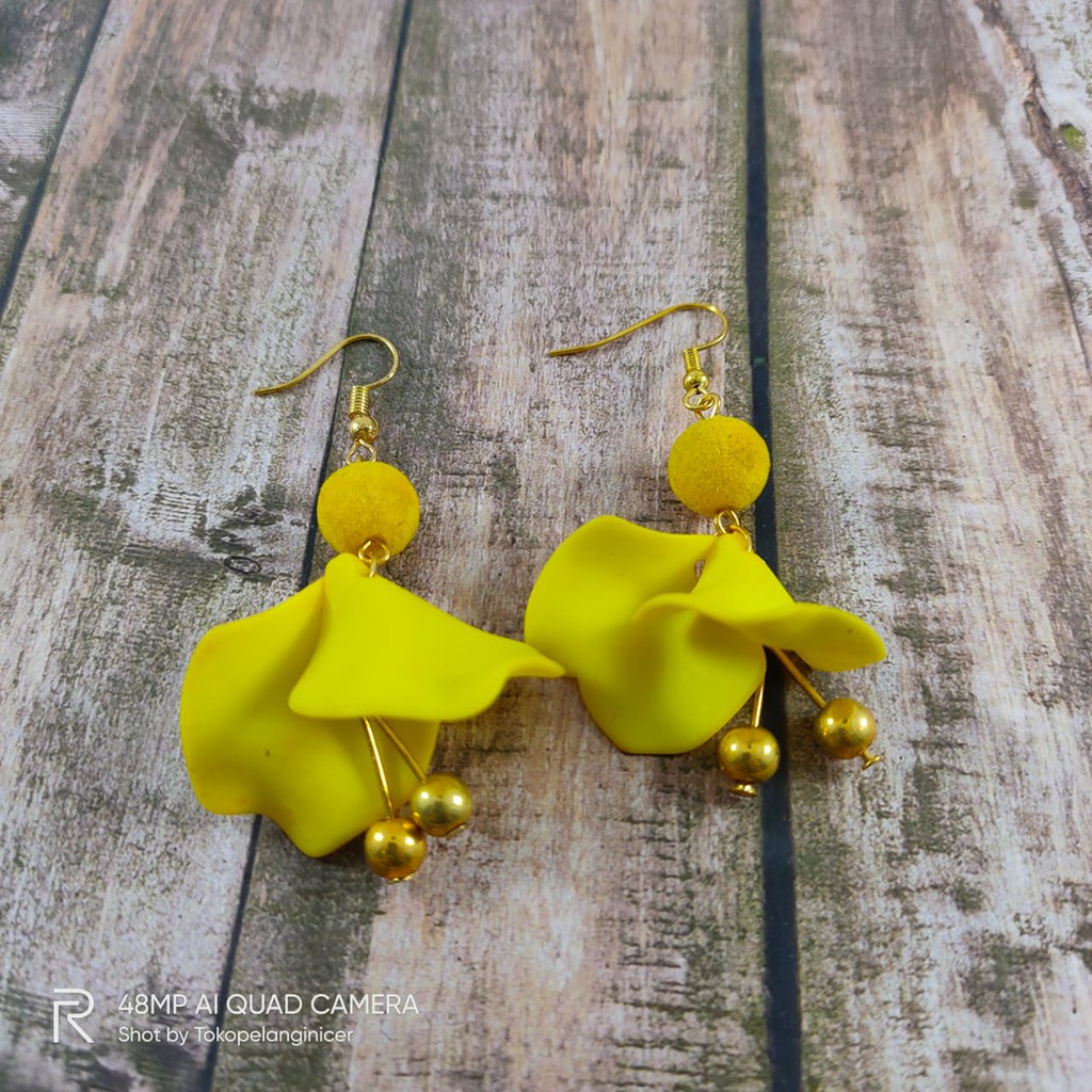 Anting Mutiara Sintesis Handmade Style korean By Tokopelanginicer