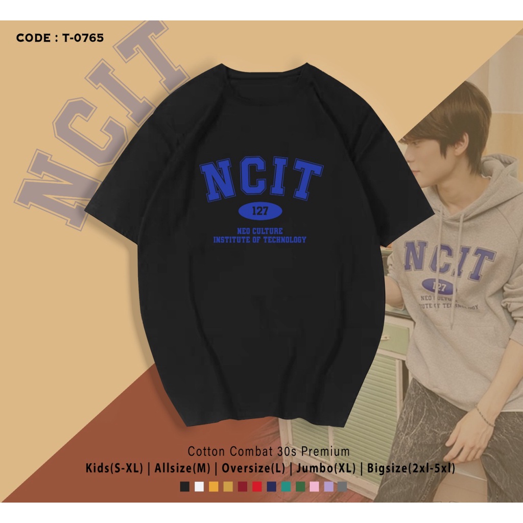 T-SHIRT / KAOS / K-POP / NTC 127 / REAL PICTURE / IMOPRT / NCTzens