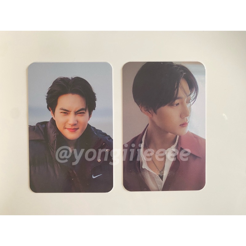 Photocard/PC Suho EXO Yizhiyu Set [BOOKED]